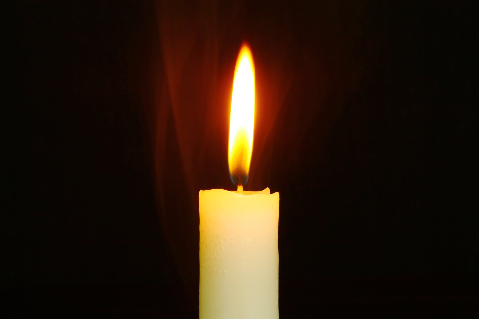 The first candle ignites the light.